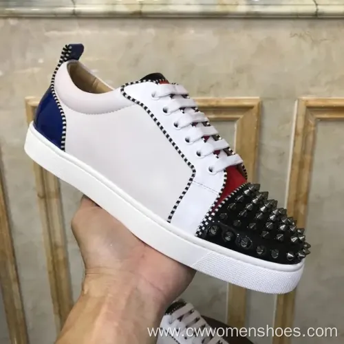 Red Bottom Designer Shoes - Luxury Flat Casual Shoes for Women and Men